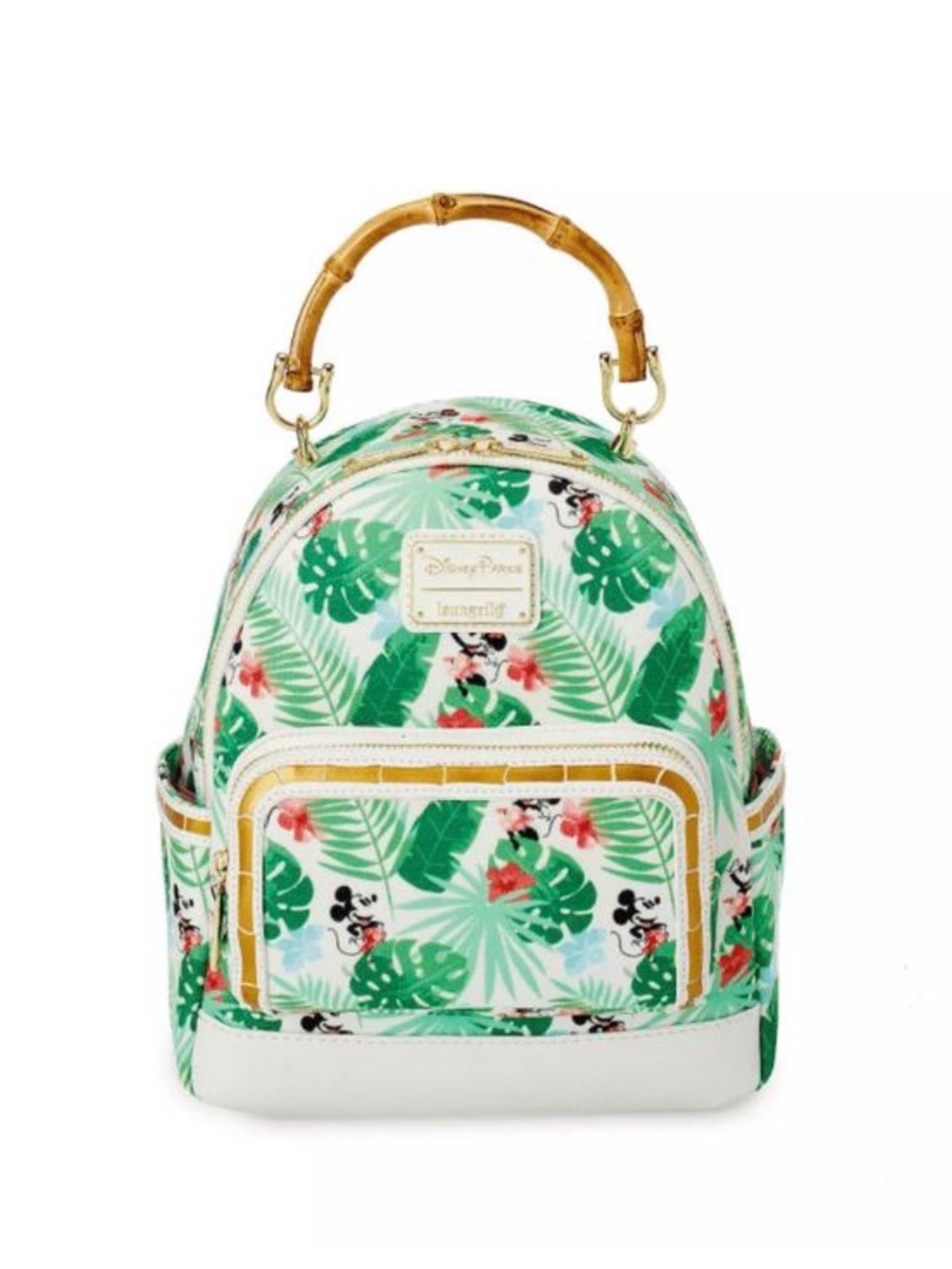 Loungefly Disney Parks Tropical Minnie Mini Backpack
